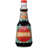 廚邦金品生抽410ml